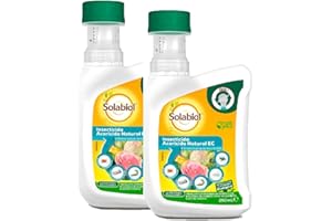 Solabiol Pack de 2 Natria Insecticida Acaricida, 250 Ml