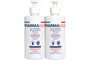 Pharmamani KIT 2 PEZZI GEL IGIENIZZANTE MANI da 400 ml l'uno. Con Dosatore. 70% Alcool. Effetto Rapido, non appiccica, mani morbide, Idratate. Profumo gradevole. Dermatologicamente Testato.