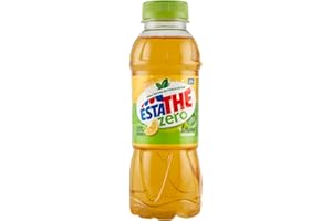Ferrero Estathe Limone Zero Lot de 24 infusions de thé glacé au citron Boisson rafraîchissante sans sucre 40 cl