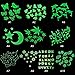 seguryy 1pc Wall Glow In The Dark Stickers Decals For Baby Bedroom Nursery Room Decorating (A9-Letter)