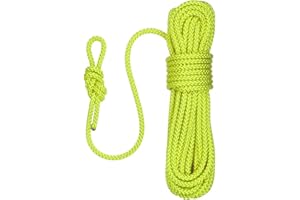 PARAGON MAGNETS Paragon Rope with Loop. 8mm Diameter Heavy Duty Marine Grade Floating Rope. Water and UV Resistant. Flexible, Tough and Lightweight. Magnet Fishing, Sailing, Expedition, Outdoor