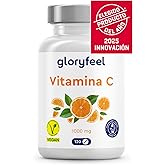 Vitamin C 1000 mg - Essential Immune Support, Tiredness, Skin &amp; Bones -1 Tablet Daily - 120 Tablets (4 Months) of pure vit c