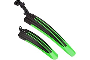 Taeku Parafango Bici Universale Regolabile Bicicletta Mudguard Set Posteriore Anteriore Biciclette per MTB Bicicletta 20-27 Pollici Ruote