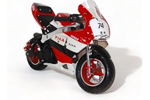 ‎KXD KXD 008AS 2 Takt 50ccm 45km/h PocketBike Poket Bike Dirt CrossBike Enduro DirtBike pocket 49cc Pitbike PocketBike Motocross Motorrad Motorbike Motorsport Pocket Vollcross Crossbike Rot-Weiß-Blau