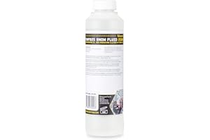 beamz Snow Machine Fluid Concentrate 250ml, Makes 5L Non-Flammable Liquid Snow Fluid for Foam Effect Machines, DJ Party and Stage Event Use