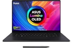 ASUS ProArt 16 OLED H7606WP Laptop | 16.0” 3K OLED Touchscreen | CoPilot+ PC | AMD Ryzen AI 9 HX 370 | NVIDIA GeForce RTX 5070 | 64GB RAM | 4TB PCIe SSD | Backlit Keyboard | Windows 11 | Stylus Pen