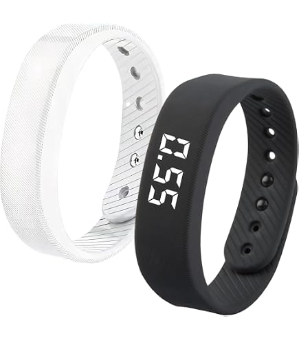 RANJIMA – Bracelet Réveil Vibrant Avec 10 Alarmes Quotidiennes – Minuterie, Rappel De Boisson, Pilule – Étanche IP67 – Cadeau Pratique