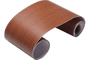 YXHZVON Bordo della Parete Autoadesiva, Lastra di Marmo Autoadesiva 10 x 500 cm, Adesivi per Piastrelle del Soggiorno del Bagno della Cucina (Texture Ciliegia Rossa)