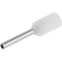 100 Anelli Capocorda Cembre BF-M5 Isolati Blu - Per Cavi 1,5-2,5 Mm², Ottone Stagnato, Qualità Industriale