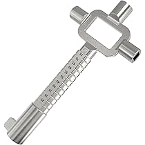 thumbnail: Multipick Universele Bouwsleutel Set – Made In Germany, Meet Ook Cilinders! Inclusief Inbussleutels & 3 Vierkante Sleutels.