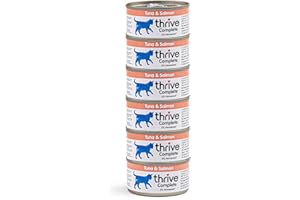 Thrive Cat Food Complete Tuna with Salmon, Pack of 6, 75 g (Pack of 6)
