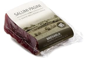 ‎SALUMI PASINI Bresaola di suino, Schweinefleisch Bresaola, Stück 250g