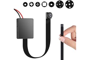 Cámara Espía 1080P Mini Cámara Espía Oculta Micro Cámara de Vigilancia Compacta