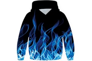 Goodstoworld Niños Unisex Sudadera con Capucha Niños Niñas Sudadera Impresion Gráfica Colorida y Fresca Galaxia S-XL