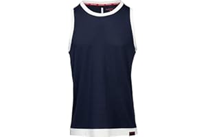 Sundried Mens Retro Running Vest Fitness Training Top (Recycled EcoTech)