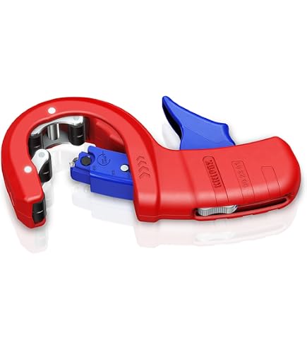 Jeu De 4 Pinces Serre-tube ROTHENBERGER - Taille: 1", 1.1/2", 2" - Rouge - Pour Plomberie, Chantier
