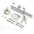 White Multi-Purpose Door Bolt with 2 Keys. Security Bolts for Various Door Types. Supplied with Fixtures and Fittings. Universal Door Lock for Internal and External Use, 130 x 30 x 30mm