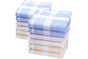 MERRYSQUARE "Suzon" ladies’ handkerchiefs - 11" square - 12 units