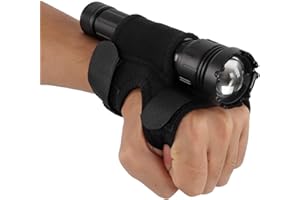 EJOYOUS Diving Torch Arm Holder, Flashlight Glove Holder Flashlight Pouch Holster, for Diving Camping Hiking Outdoor Cave Exploration Scuba Dive Lights Accessories