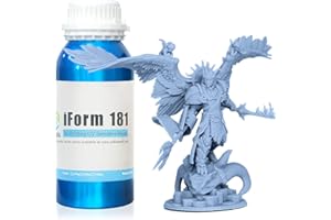 YOUSU 3D Drucker Rapid Resin, LCD UV 405nm Rapid Resin,Photopolymer 405 nm UV Gehärtete 3D Harz Flüssigkeit für Photon S/Mono/Mono X, LCD 3D Drucker (500g, Grau)