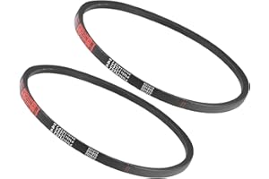 Kozelo 2pcs A-737Li/A29 Drive V-Belt - [13mm Width x 8mm Height] A-Section Rubber Drive Belt Wrapped for Transmission Use, 737mm Inside Circumference