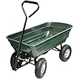 Kingfisher GCART 4 Wheel Tipping Action Garden Cart - Green