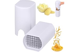 TEDULL Potato Chipper, Chip Cutter, French Fry Vegetable Cutter, Vegetable Fruit Slicer,One Step Natural French Fry Cutter,Perfect Fries Potato Chips Cut,Home Kitchen Tools,for Vegetable & Fruit (1PCS)