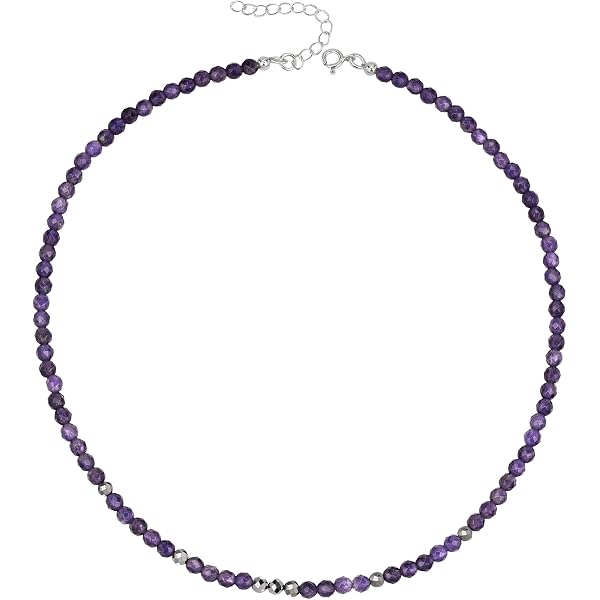 Minerali E Pietre Preziose. Collana 2 Perle Occhio Di Tigre Blu Chiaro