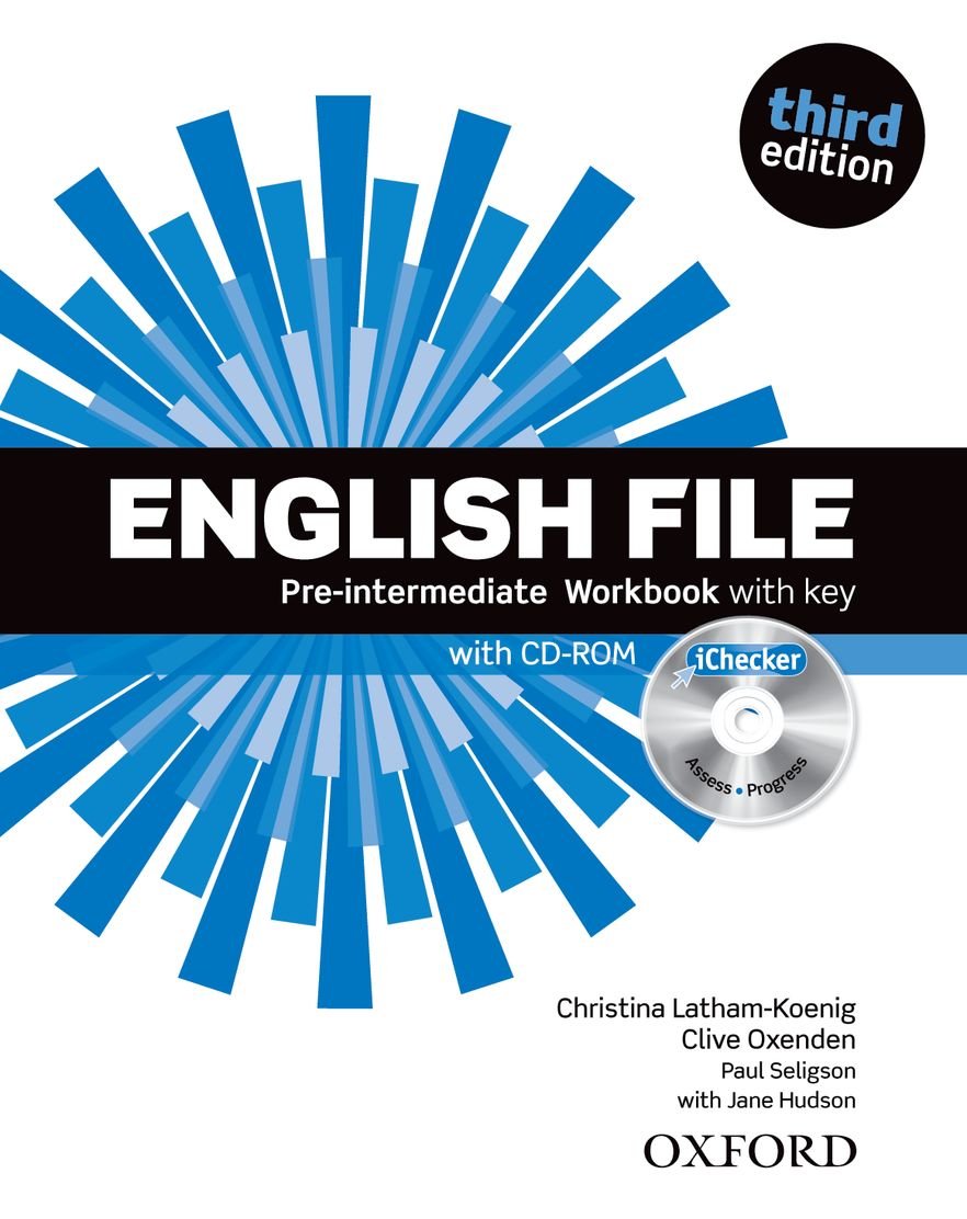 English File third edition: English File 3rd Edition Pre-Intermediate. Workbook with Key and iChecker