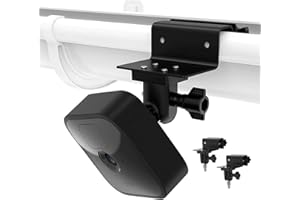 HOLACA Odporny na warunki atmosferyczne uchwyt rynnowy kompatybilny z zupełnie nowym Blink Outdoor 4 (4. generacji)/(3. generacji) kamerą wewnętrzną i Blink XT2, ochrona 360 stopni, regulowane