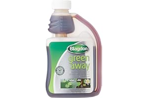 Blagdon Green Away Pond Water Treatment, Clears Green Water and Suspended Algae Particles, Natural, Plant Friendly, Safe for Fish, 250 ml, Treats 5,000 Litres of Water,package may vary