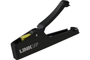 LINKUP - Easy Press Connector Tool for LINKUP Cat8 / Cat6A RJ45 Shielded Die-Cast Metal Easy Field Termination Plugs (CON-TLC8SFT-XXX)