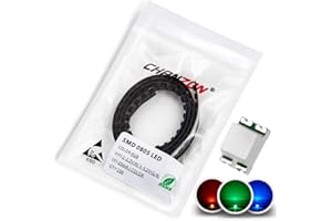 CHANZON 100pcs SMD 0805 (2mm x 1.2mm) RGB Multicolore LED Diode Lumières