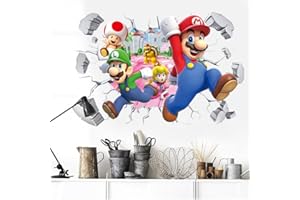 LXJYMFZI 3D New Wall Stickers Kids Wall Decal Self-Adhesive Wall Sticker for Bedroom Living Room Hotel Decor Size：（40X60cm）