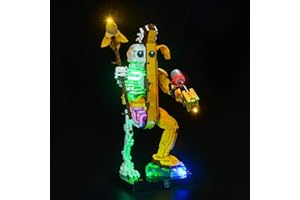 LocoLee Set di luci compatibili con Lego Peely Bone, solo set di luci – nessun modello, set di illuminazione compatibile con Lego 77072