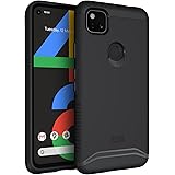 TUDIA DualShield Compatible with Google Pixel 4a Case, [Merge] Shockproof Dual Layer Slim Hard PC Soft TPU Military Grade Pro