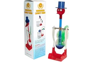 Yusat Trinkvogel Non-Stop-Flüssigkeitstrinkglas Vogel Lustige Ente Getränk Wasser Schreibtisch Spielzeug (Blau)