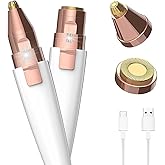 MIVAAX 2-in-1 Eyebrow Trimmer for Women - Facial Hair Remover Machine For Women - Face,Upper Lips,Cheek, Chin and Nose Hair R