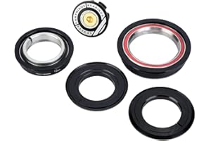 DAUERHAFT 44mm 56mm 4456ST Mountain Road Bicycle Headset,Anti rust Bike Tube Fork Headset Ring,Sturdy Bike Bearing,for Mountain Road Bike