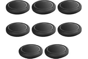 SANGCCA 4 pary nakładek na joystick do kontrolera, przełącznika, joysticka, do Nintendo Switch/Lite/OLED, Thumb Grip, analogowe nakładki na kontroler Joy Controller, czarne