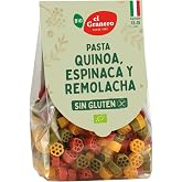 EL GRANERO INTEGRAL - Tricolor Pasta Margaritas Gluten Free Bio, 250 g