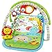 Price comparison product image Fisher Price CHP85 Rainforest Friends 3-in-1 Musical Activity Gym, New-Born Baby Play Mat with Music and Sounds, Suitable from Birth