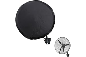 NICENEEDED 20 Cubierta de Ventilador para Montaje En Pared, Cubierta para Ventilador Industrial Cubierta para Ventilador de Pedestal, Cubierta de Ventilador A Prueba de Polvo Cubierta de Ventilador