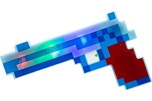 The Glowhouse Pistola pixel diamantata illuminata a LED