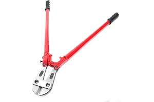 ‎WILTEC Wiltec Bolzenschneider 900 mm (36"), Bolzenschere mit gehärteter Backen, Stahl Seitenschneider, Kettenschneider