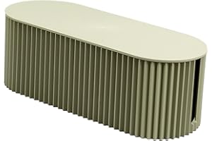 JWTHEE Cable Management Box, Cable Organizer Box Desk Cord Organizer Green Cable Tidy Box Wire Cable Storage Case Organizer Box for Desk Home Office Kitchen