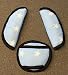 Baby Dreams Universal 3-Piece Seat Belt Pad Set + Step Pad for Maxi Cosi/Römer, Stars light blue with white stars baby car seats GRUPPE0 New