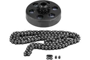 ‎EJOYOUS Fliehkraftkupplung für Go Kart, Mini Bike, 19mm 3/4 Zoll Bohrung, 12 Zähne, mit #35 Kettenschraubensätze