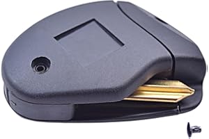 ANGOFIZ Coque Clé Télécommande 2 Boutons Pliable Compatible avec Citroen Xsara Xantia Evasion Jumpy Peugeot 806 Expert Fiat Scudo