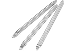 VO DESIGN WERTYT Lot de 3 leviers de montage moto 30 cm - En acier au manganèse - Levier de pneu - Outil de réparation